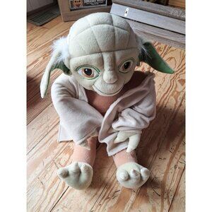 STAR WARS Yoda 18" Stuffed Animal Plush Lucasfilm LTD &TM Plushy Medium